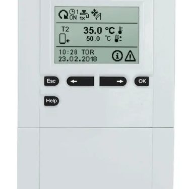 Controler solar SGC16H Termo+ cu 3 senzori alb