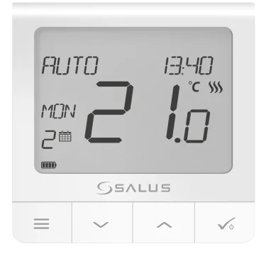 Termostat Smart SQ610RF Quantum Salus IT600 Alb