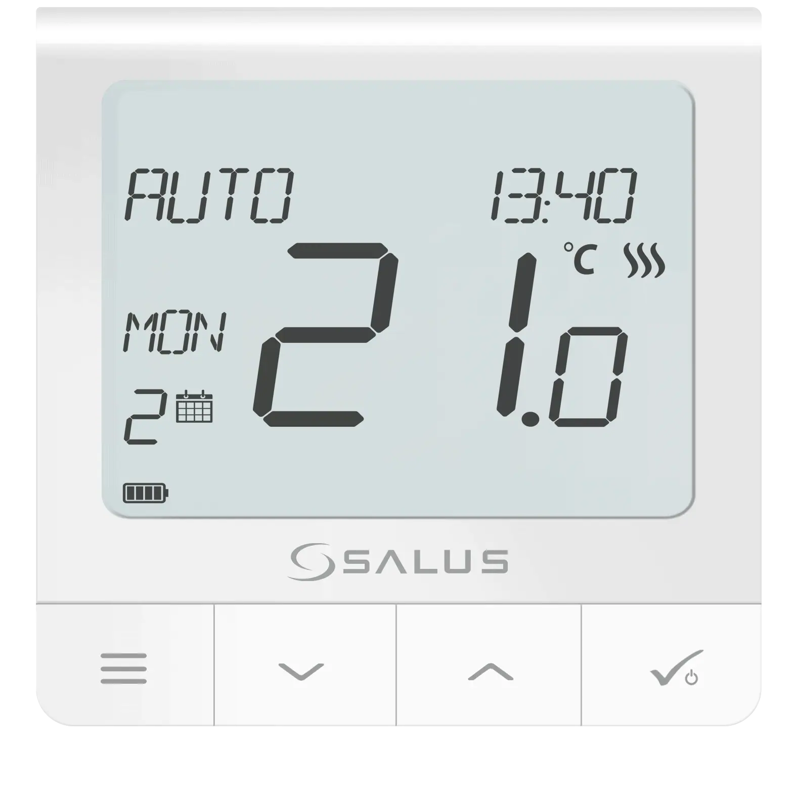 Termostat Smart SQ610RF Quantum Salus IT600 Alb