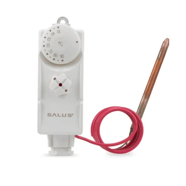 Termostat mecanic cu senzor de imersie (nu include teaca) AT10F Salus