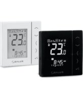 Termostat programabil alb, montaj în doză, butoane tactile (compatibil cu senzor de pardoseală),VS30W