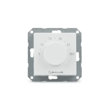 Termostat cu buton rotativ, 230V, fără ramă aparat BTR230