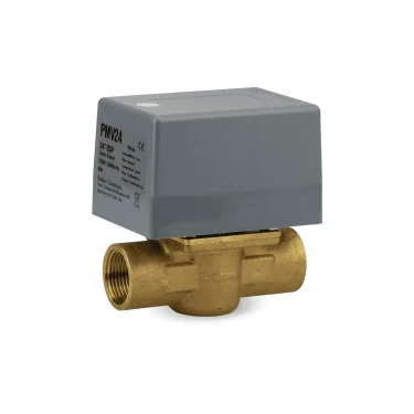 Vană motorizată cu 2 căi și micro-contact, filet 3/4''
