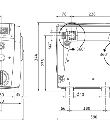 Hidrofor Wilo Isar B00ST5-E-5