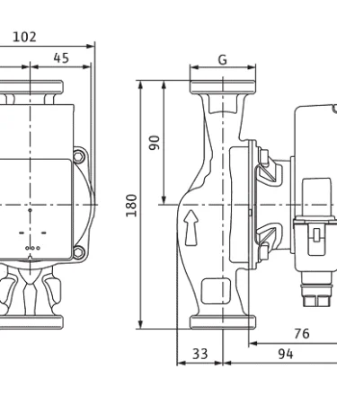 Pompa De Circulatie Wilo Atmos Pico 25/1-4