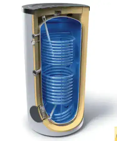 Boiler stativ 300L cu 2 serpentine Tesy