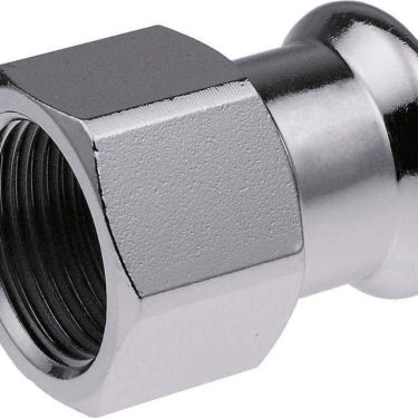Racord otel 22x3/4'' int filet ext press