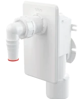 Sifon descărcare MS îngropat, capac plastic alb ALCA