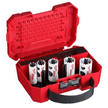 set carote bimetal Milwaukee 7 piese