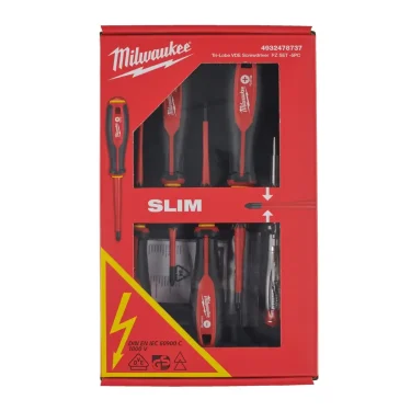 Set de surubelnite Tri-Lobe VDE 1.000V, 5buc, Milwaukee