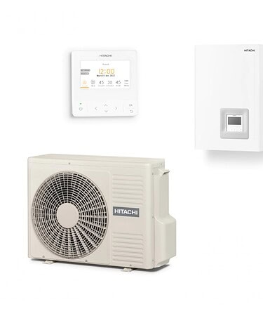 Pompa de caldura aer-apa Hitachi Yutaki S80, 14 kW, tip split