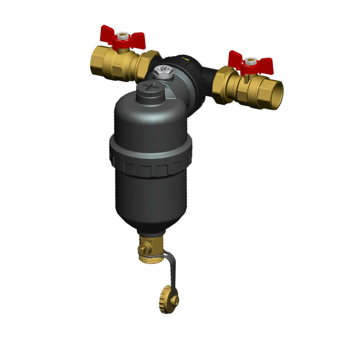 Aparat filtrare și vas de expansiune pentru instalații sanitare și încălzire.