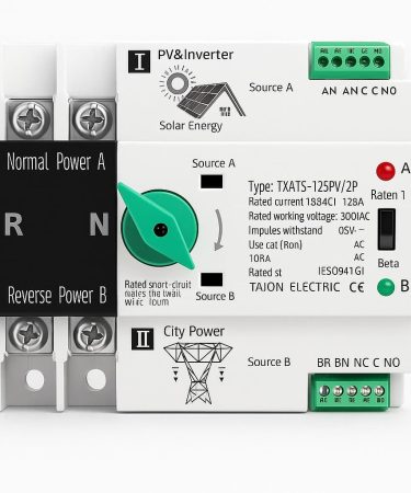 Comutator automat de surse TXATS-125PV/2P