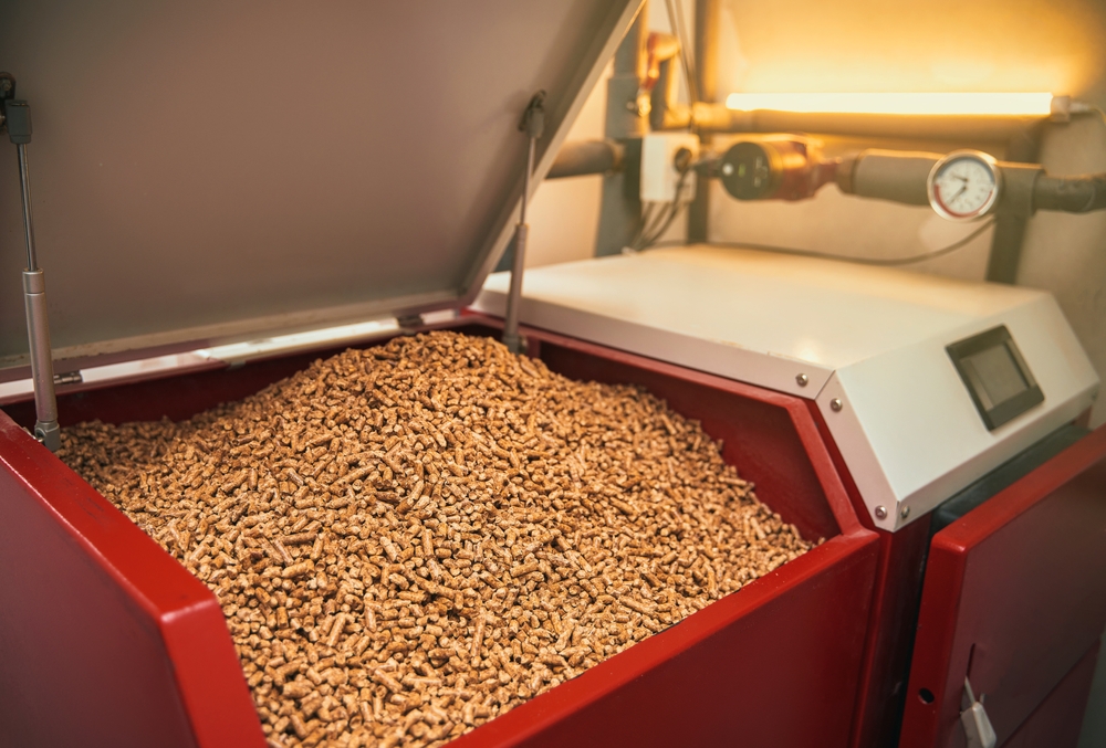 Sistem de incalzire cu peleti