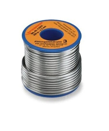 Aliaj pentru lipire Rothenberger 3 mm, 250 g | S-Sn97Cu3
