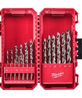 Set de burghie pentru metal rectificate din338, ø1.0-10.0mm 19buc Milwaukee