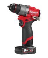 Masina de gaurit cu percutie si acumulator m12fpd2-602x, 45nm, 6Ah Milwaukee