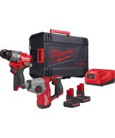 Set putere hammer Milwaukee M12FPP2BG2-502X