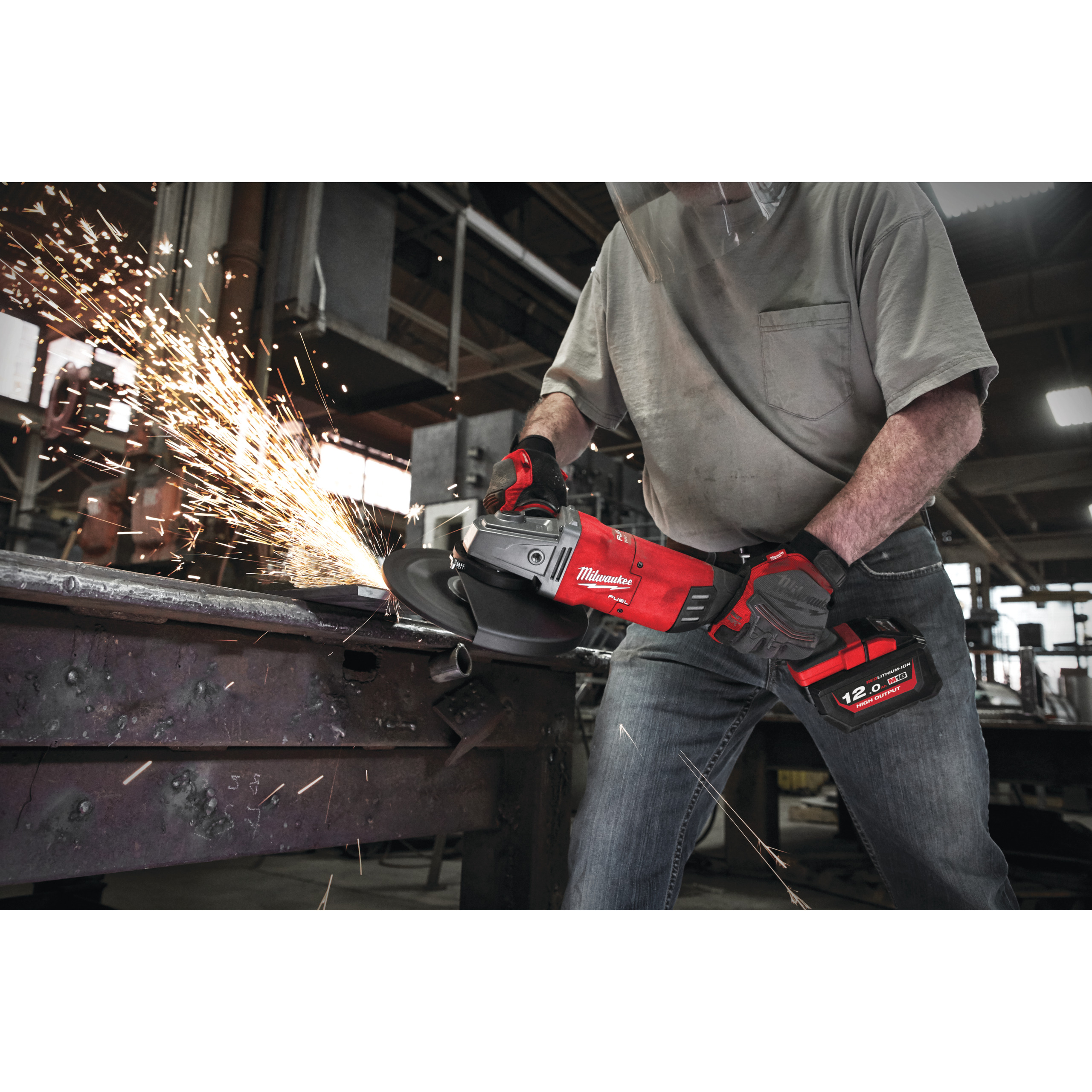 Polizor unghiular fara acumulator Milwaukee M18FLAG230XPDB-0c - imagine 3
