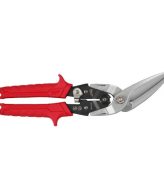 Foarfeca profesionala pentru tabla cu lame zimtate, parghie și arc de torsiune – taiere precisa și rapida