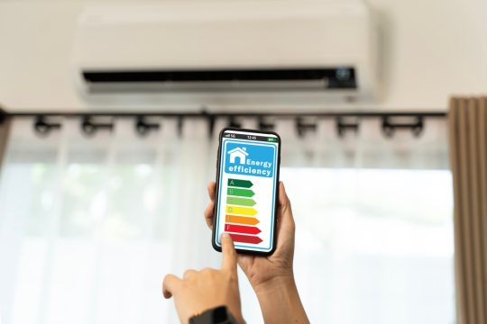 concept aparat de aer conditionat eficient